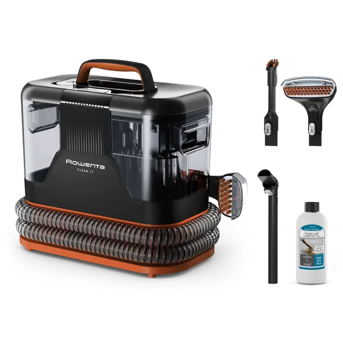 Rowenta Clean It Nettoyeur de tapis et tissu - 4 accessoires