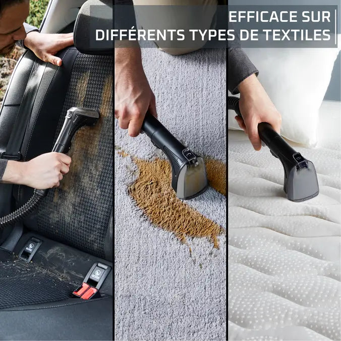 Rowenta Clean It Nettoyeur de tapis et tissu - 4 accessoires
