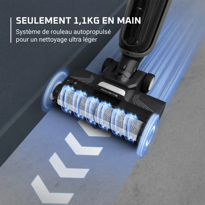 Aspiration et lavage simultanés pour gagner du temps
