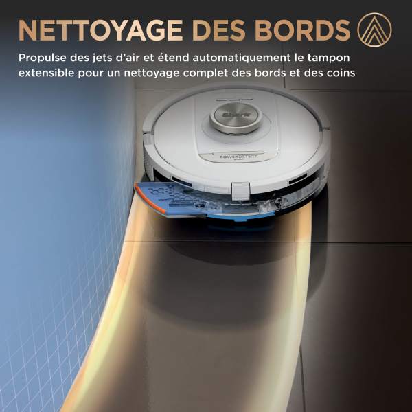 Aspirateur robot et laveur Shark PowerDetect NeverTouch Pro 2-en-1 AV2800ZEEUWH