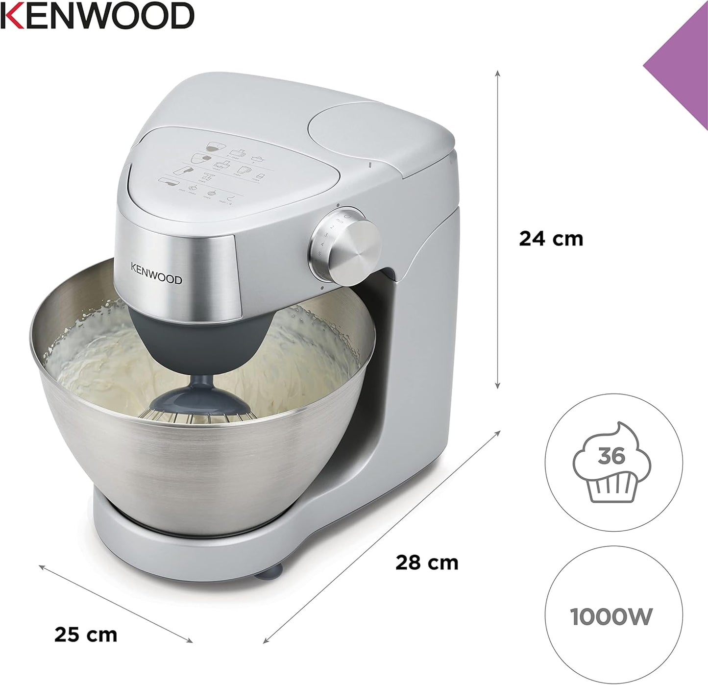 Kenwood Pétrin Prospero+ KHC29.J0SI