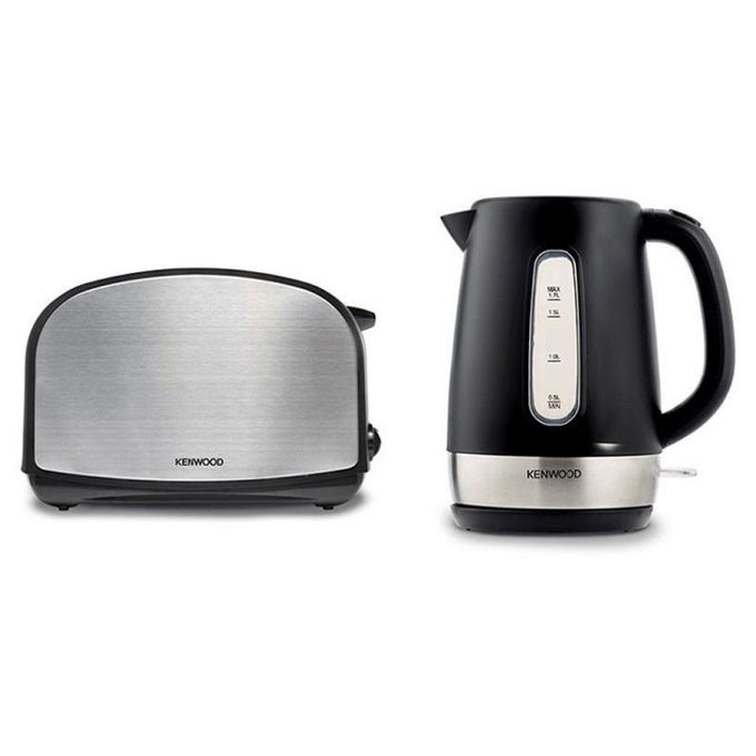 Pack KENWOOD Bouilloire 2200W-1.7L + Grille Pain 900W MPM01.000BK