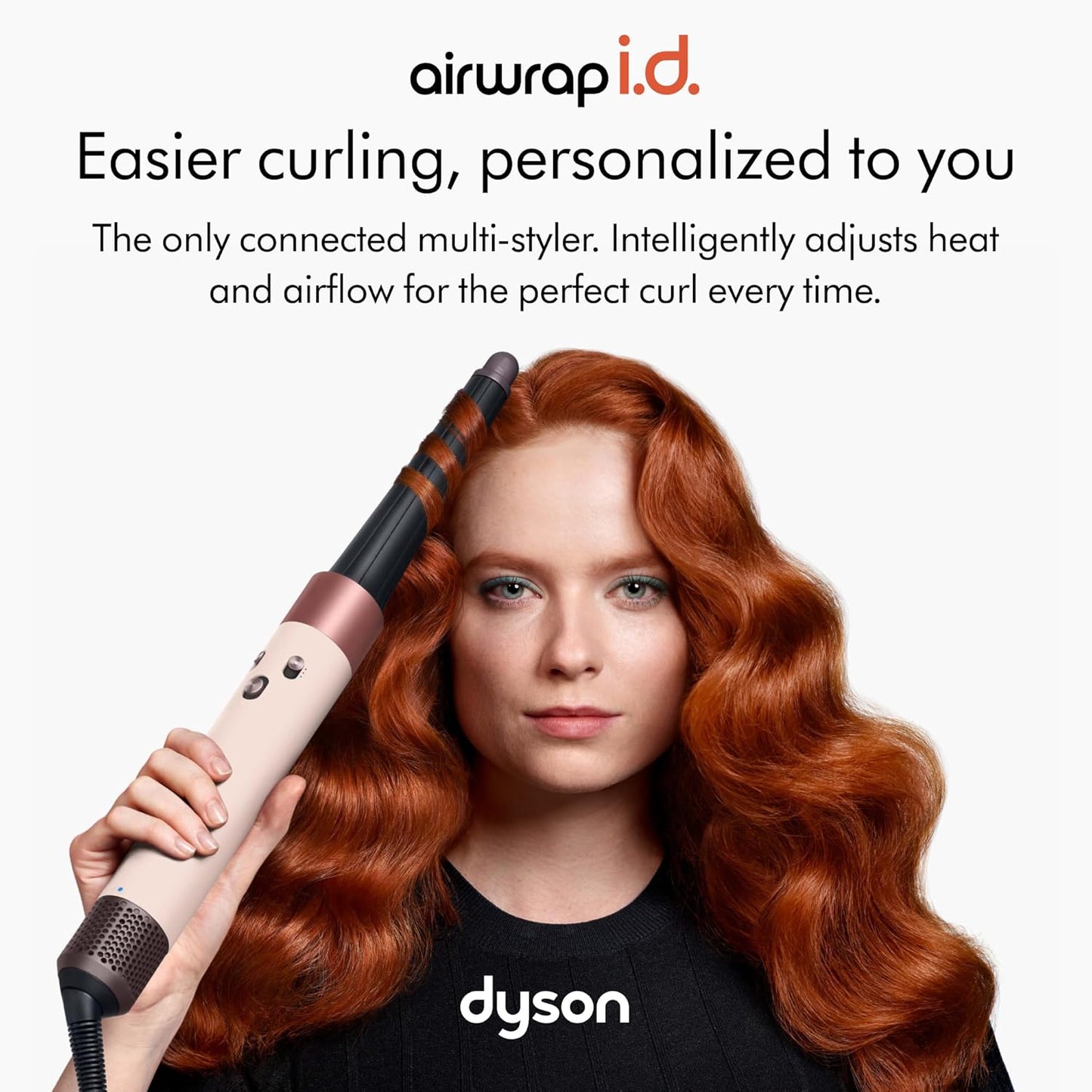 Dyson Airwrap i.d.™ Multi-Styler et Sèche-cheveux – Complet Long pour Cheveux Lisses à Ondulés – Rose Céramique