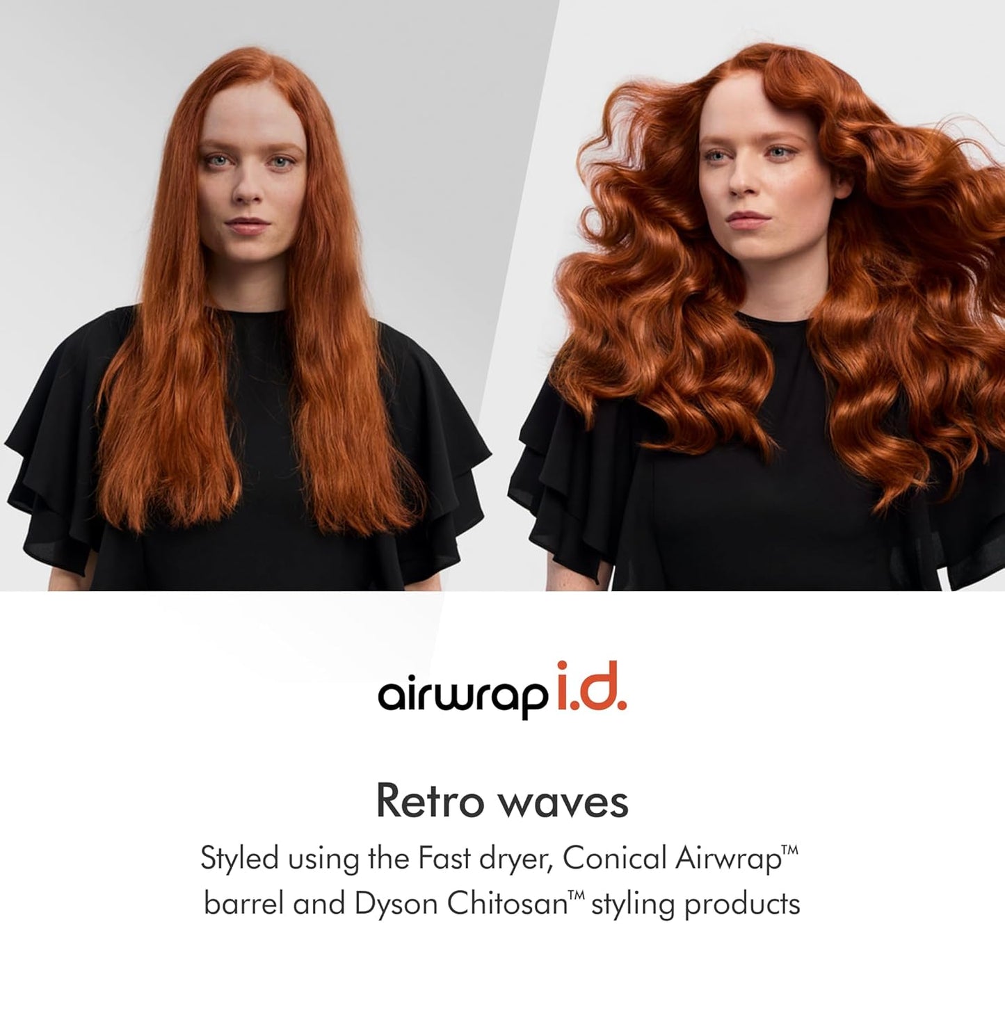 Dyson Airwrap i.d.™ Multi-Styler et Sèche-cheveux – Complet Long pour Cheveux Lisses à Ondulés – Rose Céramique