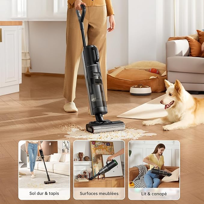 Aspirateur eau et poussière Dreame H12 Dual