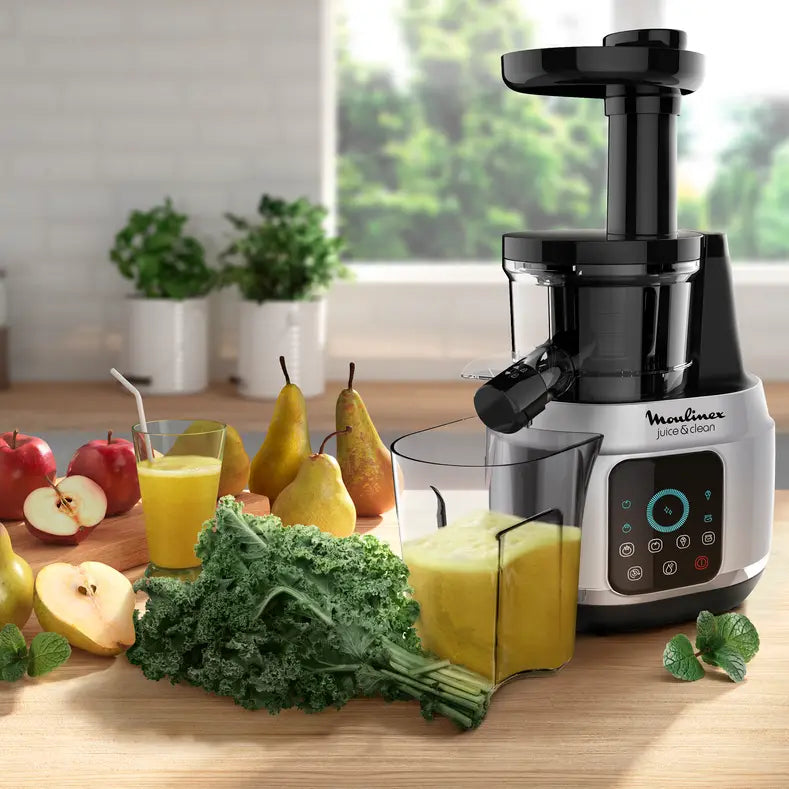Moulinex Extracteur de jus Juice & Clean alu ZU420E10