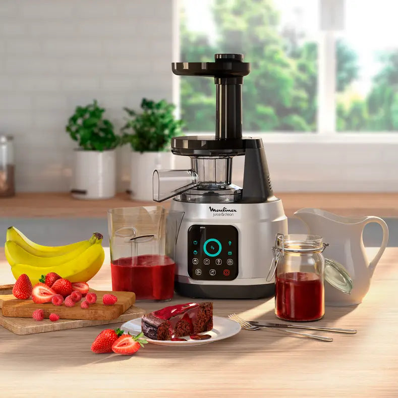 Moulinex Extracteur de jus Juice & Clean alu ZU420E10