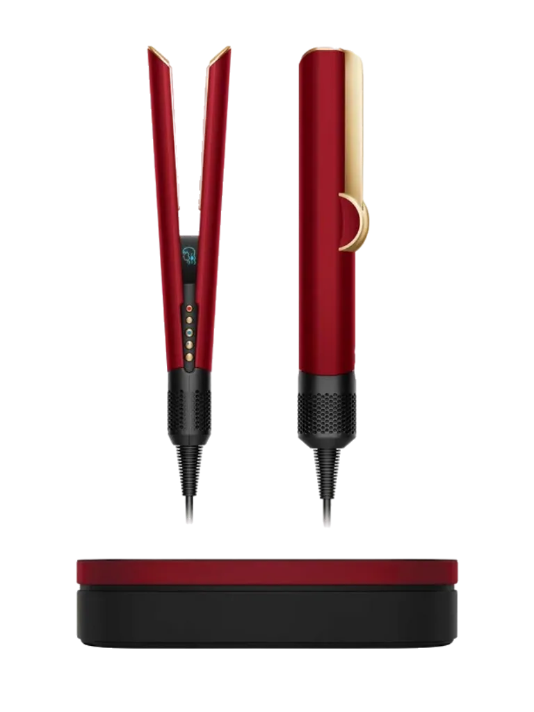 Lisseur Dyson Airstrait Red Velvet & Gold