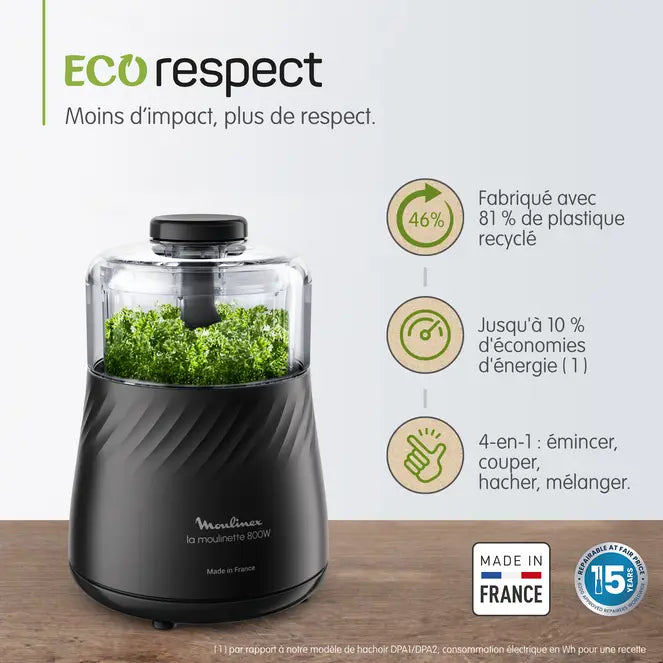 Moulinex La Moulinette Eco Respect DP710810 Hachoir