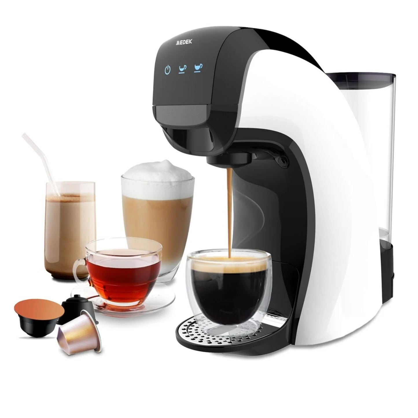 Machine expresso multi-dosettes MEDS835B MEDEK