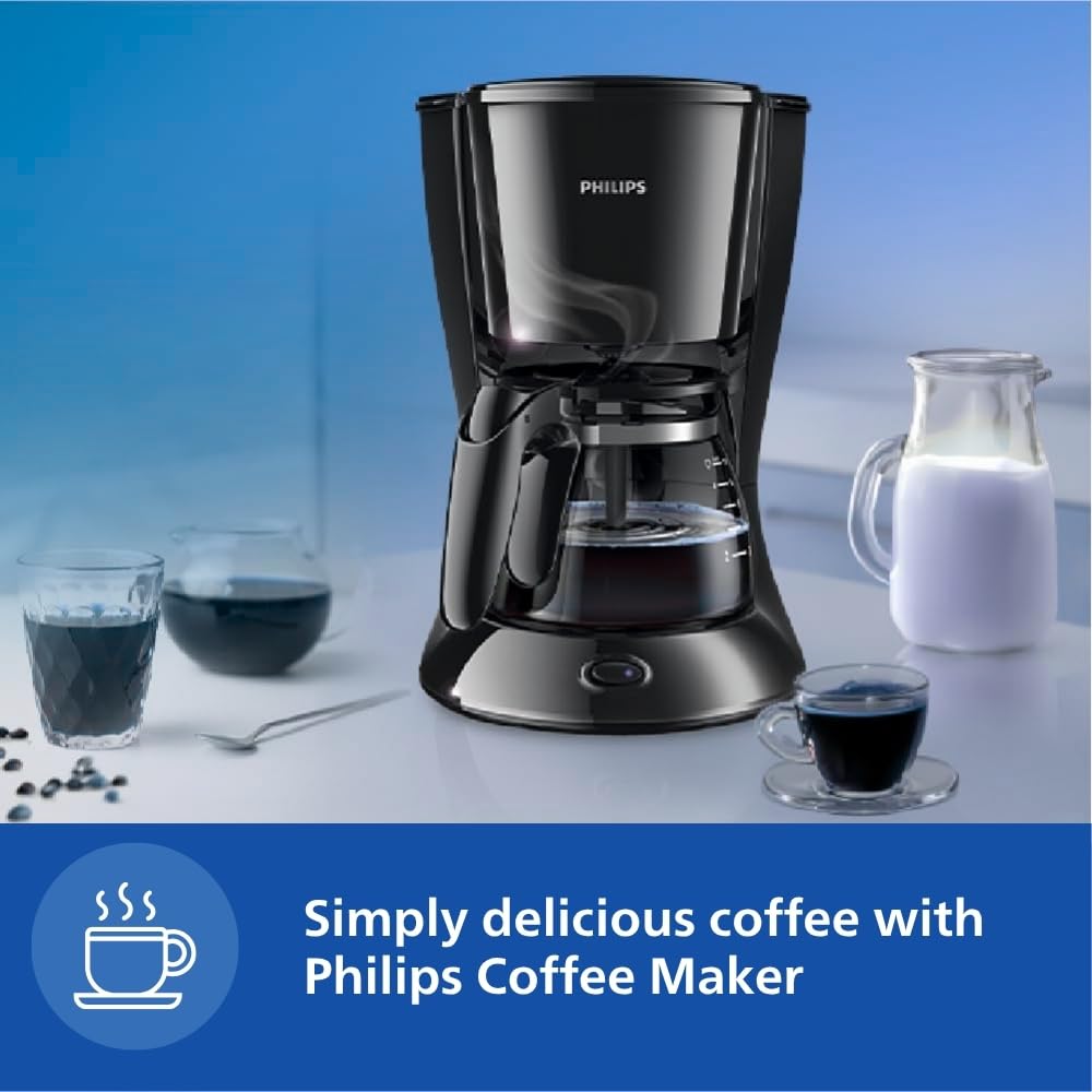 Cafetière Philips à Filtration, 0,6 L, 750 W