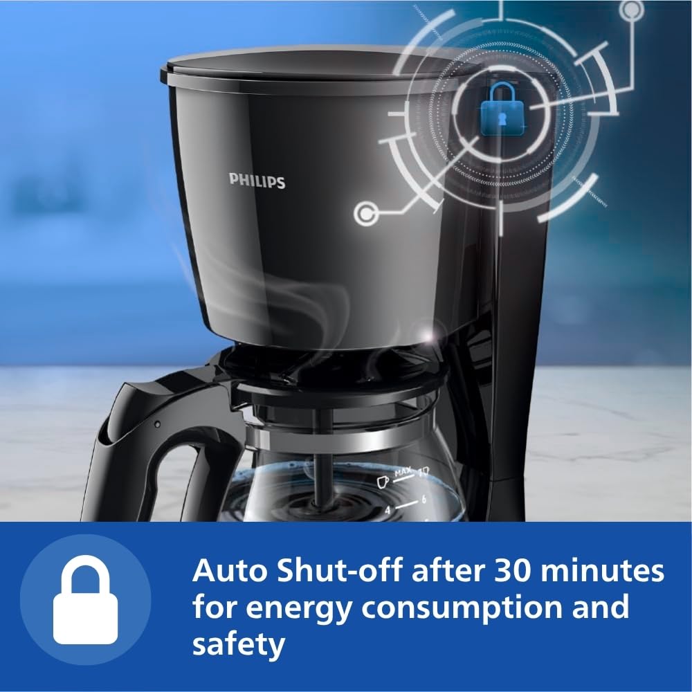 Cafetière Philips à Filtration, 0,6 L, 750 W
