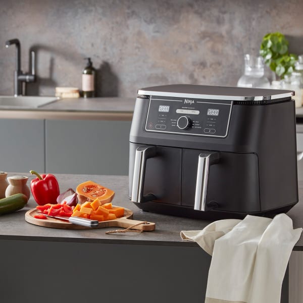Airfryer Ninja Foodi MAX double compartiment 6-en-1, 9,5L AF400EU