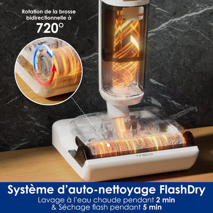Tineco Floor ONE STRETCH S6 - Aspirateur Eau et Poussière