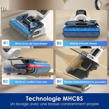 Tineco Floor ONE STRETCH S6 - Aspirateur Eau et Poussière
