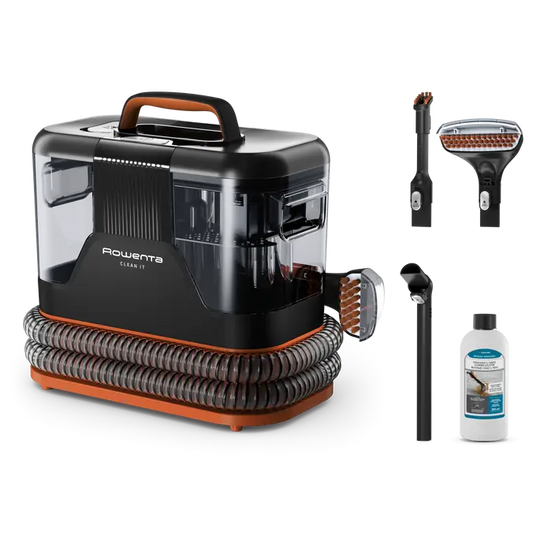 Rowenta Clean It Nettoyeur de tapis et tissu - 4 accessoires