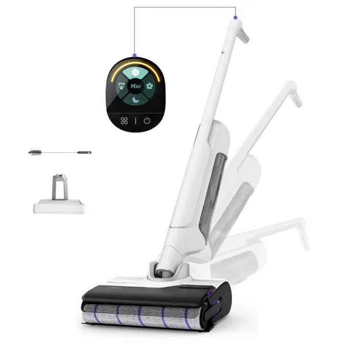 X-Clean 10 Aspirateur laveur sans fil, Longue autonomie, Nettoyage et séchage automatique