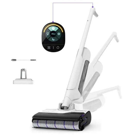 X-Clean 10 Aspirateur laveur sans fil, Longue autonomie, Nettoyage et séchage automatique