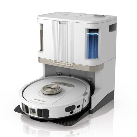 Aspirateur robot et laveur Shark PowerDetect NeverTouch Pro 2-en-1 AV2800ZEEUWH