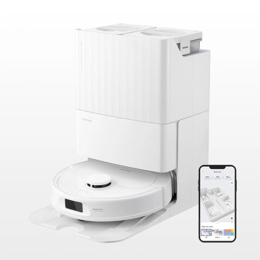 Roborock Qrevo S robot aspirateur laveur Set avec station multifonction