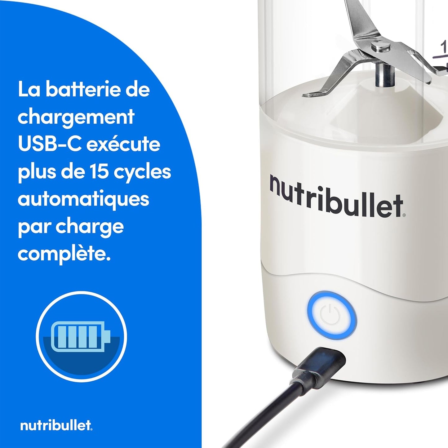 Blender Portable Nutribullet 475 ml