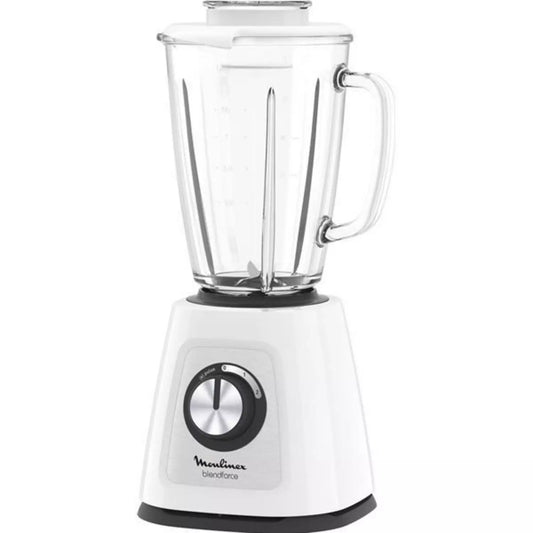Moulinex Blender BlendForce Glass 1.75L, 800W - Blanc