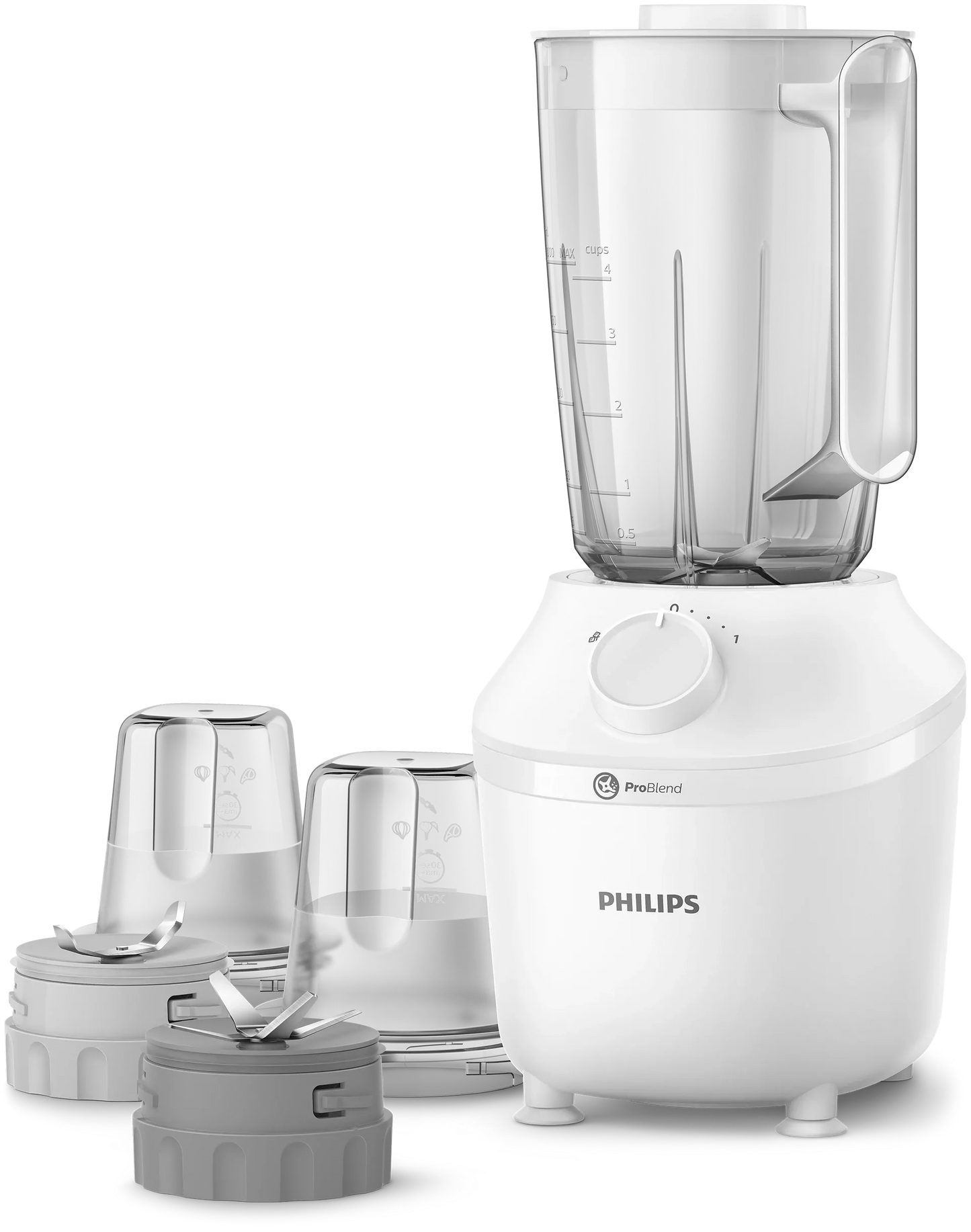 Blender Philips + 2 acc 450w, HR2041/30
