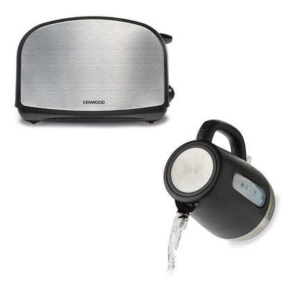 Pack KENWOOD Bouilloire 2200W-1.7L + Grille Pain 900W MPM01.000BK