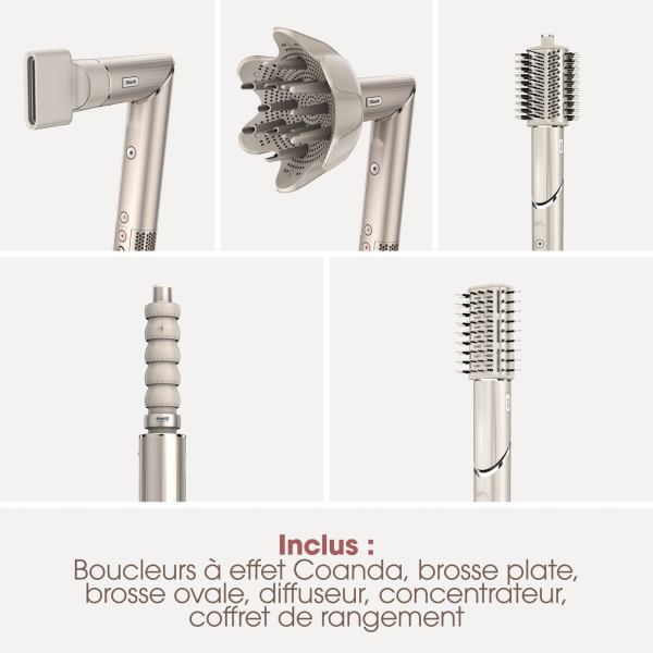 Styler & Sèche-Cheveux 5-en-1 Shark FlexStyle HD446SLEU