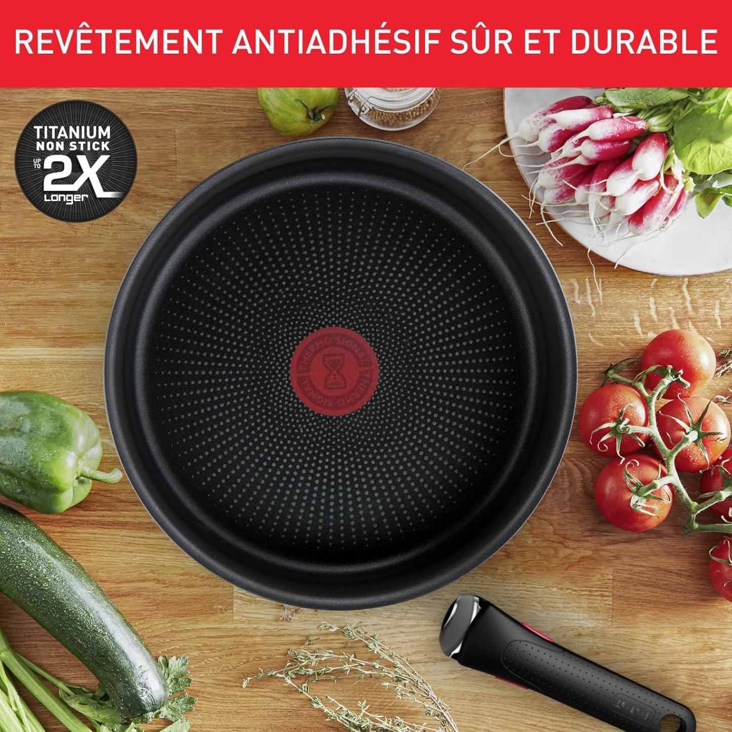 Tefal Ingenio L897SJ04 - Batterie de Cuisine 20 Pièces