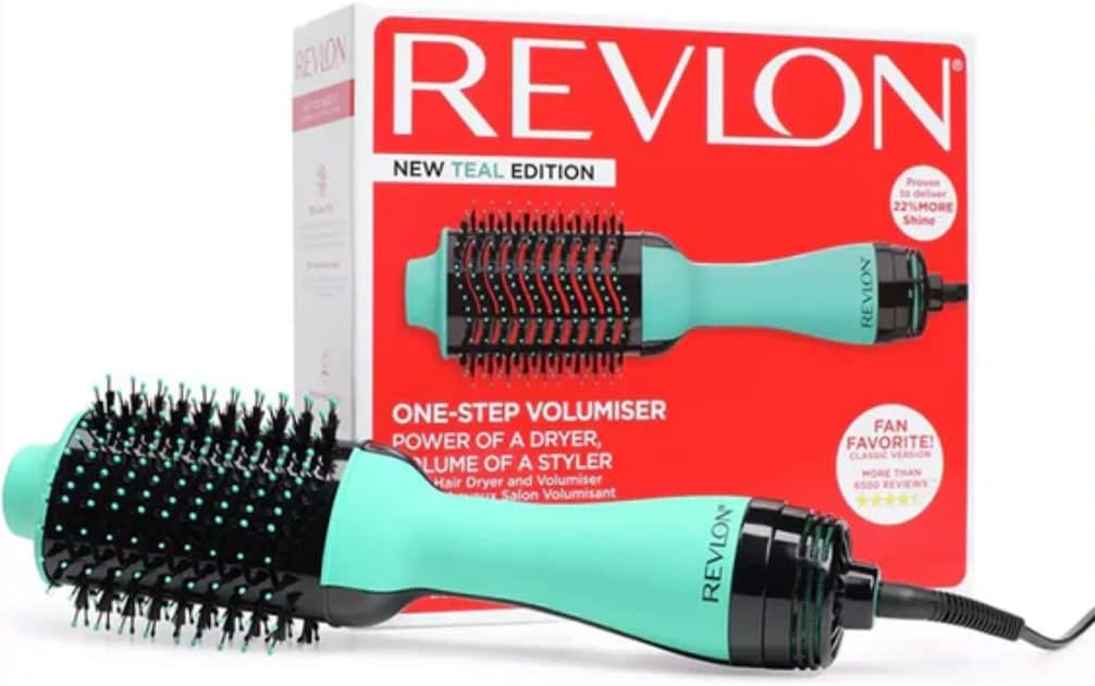 Revlon One Step Sèche-Cheveux et Volumateur - Édition Turquoise