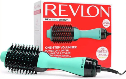 Revlon One Step Sèche-Cheveux et Volumateur - Édition Turquoise