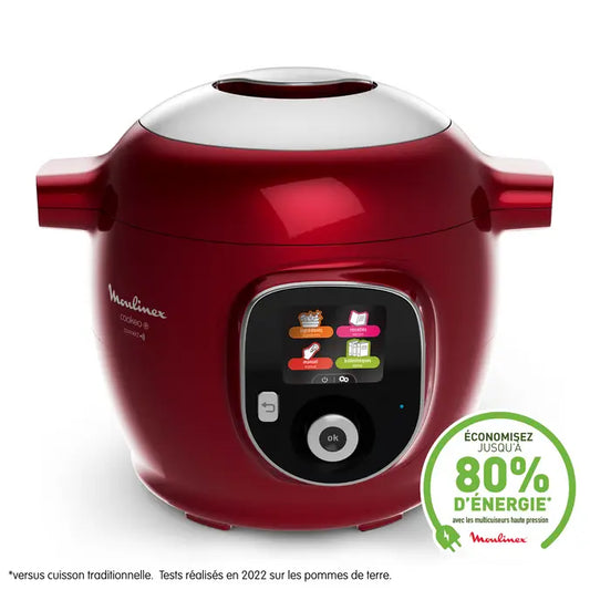Moulinex Cookeo+ 180 Recettes - Rouge