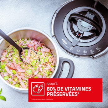 NUTRICOOK®+ Cocotte-minute inox induction