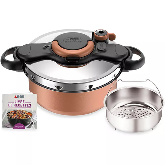 Cocotte SEB ClipsoMinut' Duo Copper 5L
