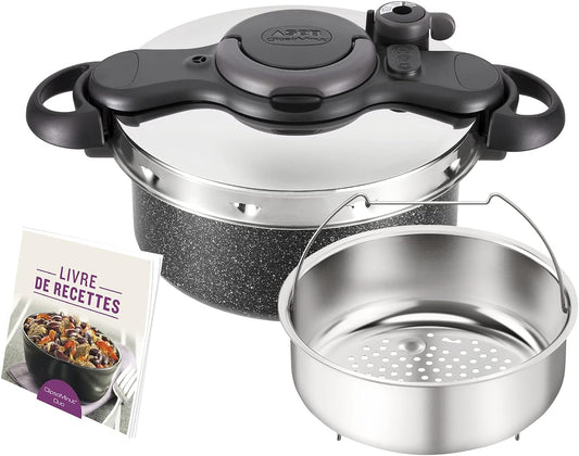 Cocotte SEB ClipsoMinut' Ultra Resist 5L Finition Pierre