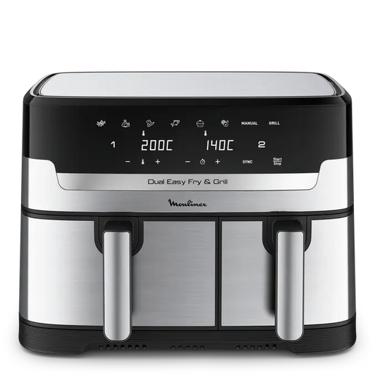 Friteuse sans huile & Grill Moulinex Dual Easy Fry 8.3L