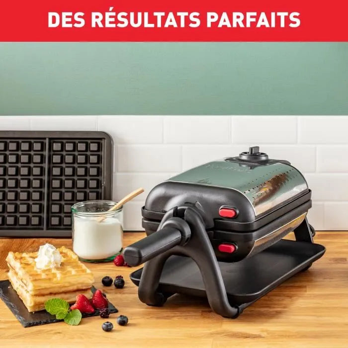 Tefal King Size Appareil à gaufre semi pro, 1200 W