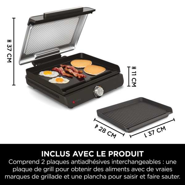 Grill et plancha d’intérieur Ninja Sizzle GR101EU