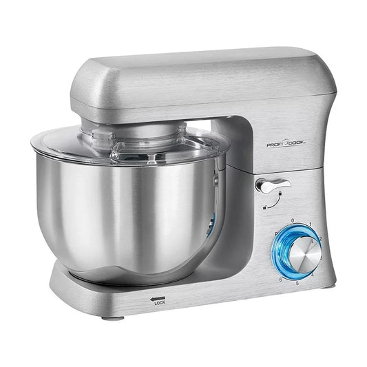Robot Pétrin 3en1 Avec Bol en Inox 6L - 1500W ProfiCook PC-KM 1188