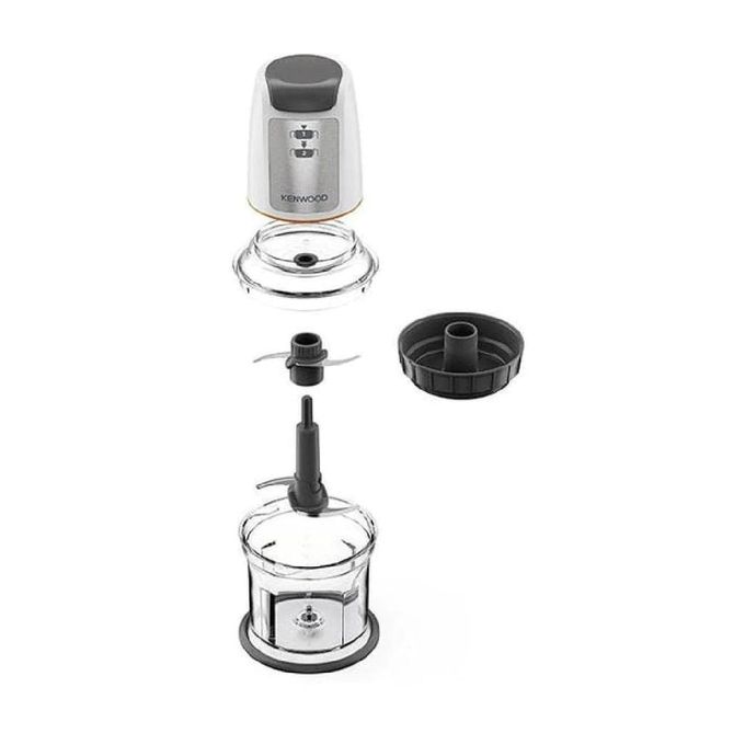 Kenwood Mini Hachoir électrique Easy Chop -500W- avec 2 bols de 500 ml CHP61.200WH