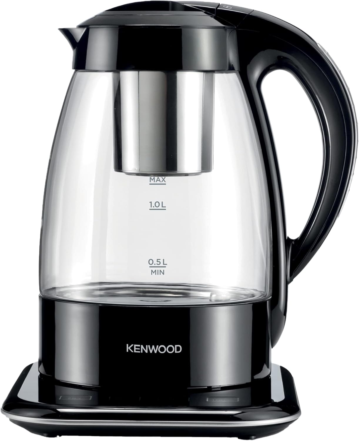 Kenwood 3-en-1 Machine à thé automatique + Bouilloire en verre électrique + Cafetière goutte à goutte 1.2L