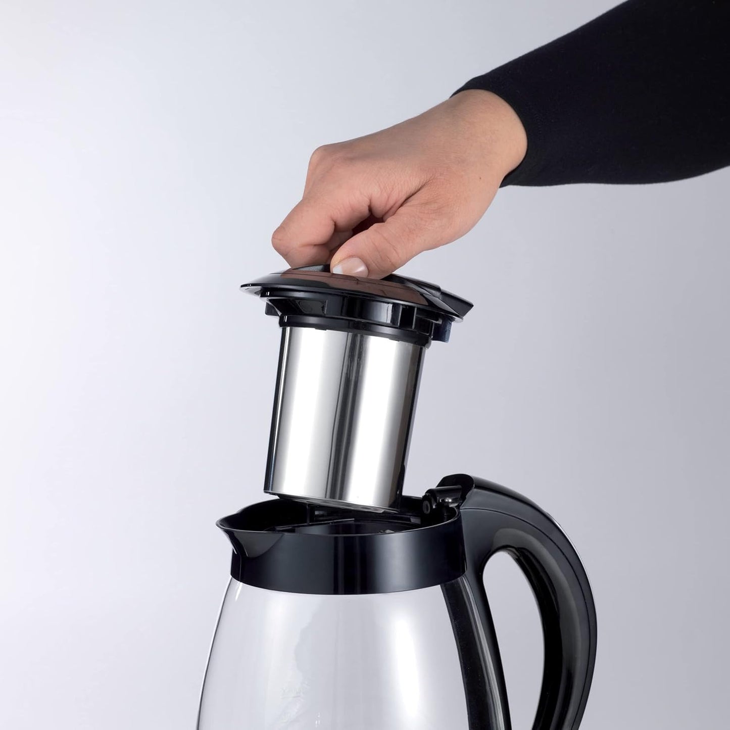 Kenwood 3-en-1 Machine à thé automatique + Bouilloire en verre électrique + Cafetière goutte à goutte 1.2L