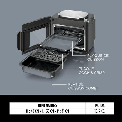 Ninja Combi Multicuiseur, four et friteuse sans huile 12-en-1 SFP700EU