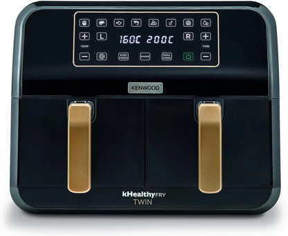 Friteuse Kenwood Air Fryer Digital Twin 8L (4L/4L) - HFP70.000BK