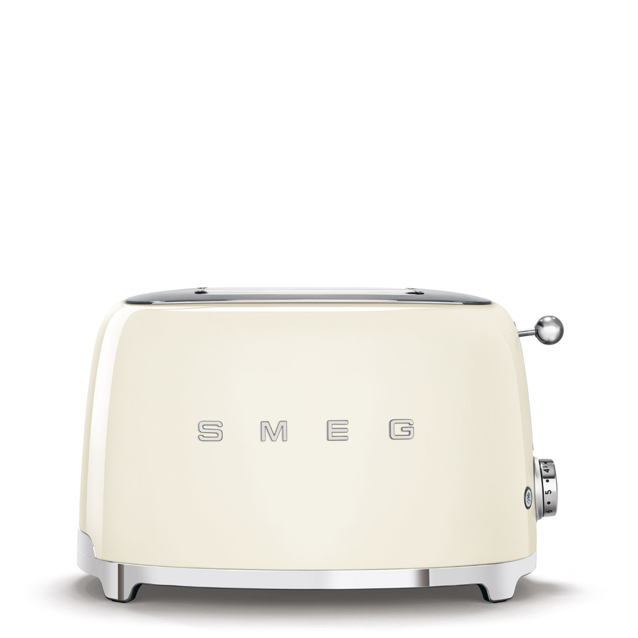 Grille-pain 2 tranches Smeg Crème