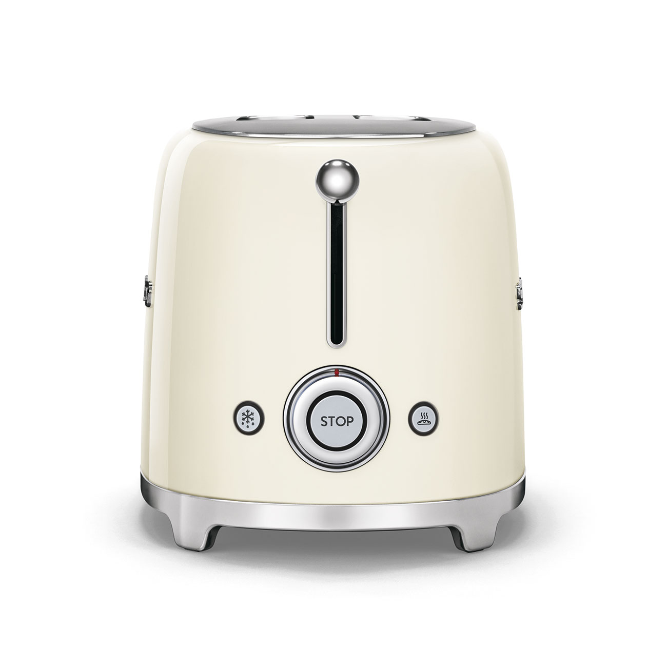 Grille-pain 2 tranches Smeg Crème