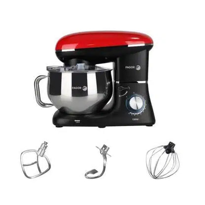 Robot pâtissier - FG1207 - Noir/Rouge FAGOR