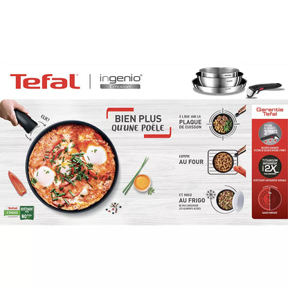 Tefal Batterie de Cuisine 10 Pièces Ingenio Emotion Induction